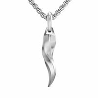 Cornicello Amulet Sterling Silver, 30.6mm