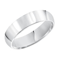 Platinum High Polished Comfort Fit Band