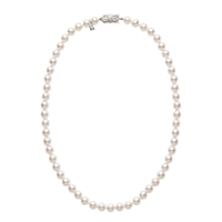 Mikimoto 18" Akoya Cultured 6.5x6mm Pearl Strand Necklace