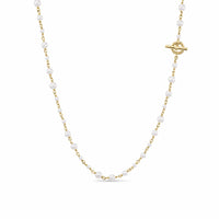 Pearl Classics Toggle Chain Necklace 18K Yellow Gold, 4.5mm