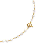Pearl Classics Toggle Chain Necklace 18K Yellow Gold, 4.5mm