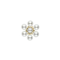 Mikimoto 18K White Gold Akoya Pearl Classic Brooch