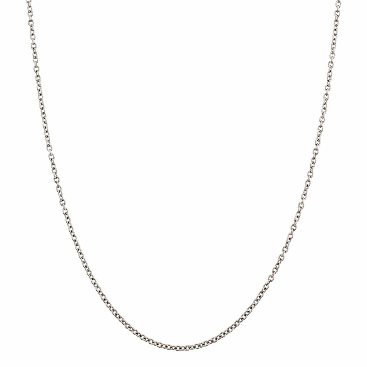 Platinum 16" Cable Link Chain