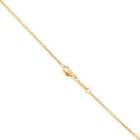 18K Yellow Gold Ruby & Diamond by the Yard Necklace