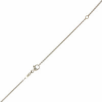18K White and Yellow Gold Ruby & Diamond By The Yard Necklace