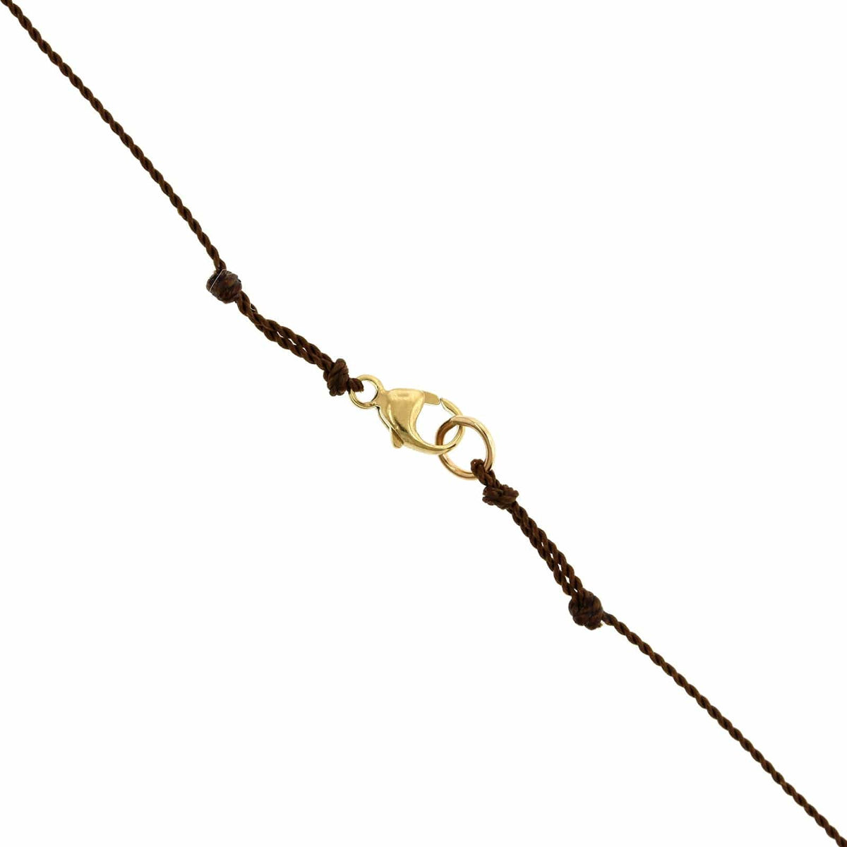18K Yellow Gold Double Ruby Pendant