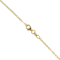 18K Yellow Gold Pear Shape Bezel Set Ruby Pendant