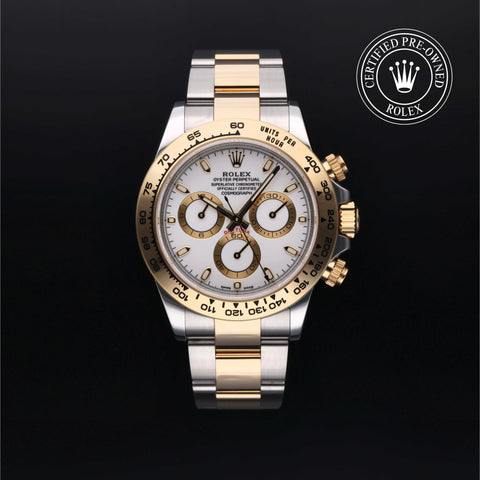Rolex Certified Pre-Owned Cosmograph Daytona Oyster, 40 mm, Stainless Steel and yellow gold