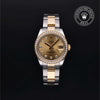 Rolex Certified Pre-Owned Datejust in Oyster, 31 mm, Stainless Steel and yellow gold 178383 watch available at Long's Jewelers.