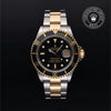 Rolex Certified Pre-Owned Submariner in Oyster, 40 mm, Stainless Steel and yellow gold 16613LN watch available at Long's Jewelers.