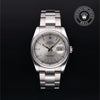 Rolex Certified Pre-Owned Datejust in Oyster, 36 mm, Stainless Steel 116200 watch available at Long's Jewelers.