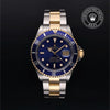 Rolex Certified Pre-Owned Submariner in Oyster, 40 mm, Stainless Steel and yellow gold 16613 watch available at Long's Jewelers.