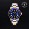 Rolex Certified Pre-Owned Submariner in Oyster, 40 mm, Stainless Steel and yellow gold 16613 watch available at Long's Jewelers.