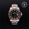 Rolex Certified Pre-Owned GMT Master II in Oyster, 40 mm, Stainless Steel and rose gold 126711CHNR watch available at Long's Jewelers.