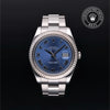 Rolex Certified Pre-Owned Datejust in Oyster, 41 mm, Stainless steel and white gold 116334 watch available at Long's Jewelers.