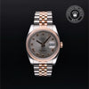 Rolex Certified Pre-Owned Datejust in Jubilee, 36 mm, Stainless Steel and rose gold 116231 watch available at Long's Jewelers.
