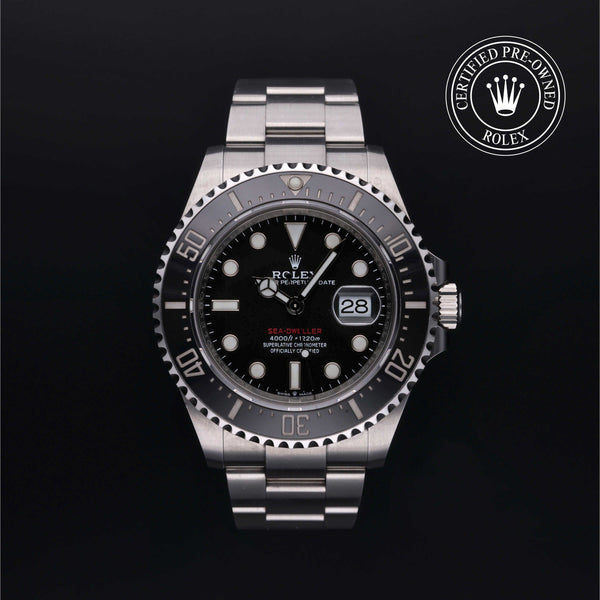 Rolex Certified Pre-Owned Sea-Dweller Oyster, 43 mm, Stainless Steel 126600 watch available at Long's Jewelers.