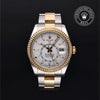 Rolex Certified Pre-Owned Sky-Dweller in Oyster, 42 mm, Stainless Steel and yellow gold 326933 watch available at Long's Jewelers.