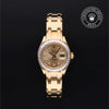 Rolex Certified Pre-Owned Datejust in Pearlmaster, 29 mm, 18k yellow gold 80308BR watch available at Long's Jewelers.