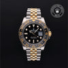Rolex Certified Pre-Owned GMT Master II in Jubilee, 40 mm, Stainless Steel and yellow gold 126713GRNR watch available at Long's Jewelers.