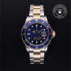 Rolex Certified Pre-Owned Submariner Date in Oyster, 40 mm, Stainless Steel and yellow gold 16613 watch available at Long's Jewelers.