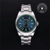 Rolex Certified Pre-Owned Oyster Perpetual in Oyster, 40 mm, Stainless Steel 116400GV watch available at Long's Jewelers.