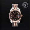 Rolex Certified Pre-Owned Datejust in Jubilee, 41 mm, Stainless Steel and rose gold 126331 watch available at Long's Jewelers.