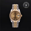 Rolex Certified Pre-Owned Datejust in Jubilee, 36 mm, Stainless Steel and 18k yellow gold 126233 watch available at Long's Jewelers.