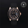 Rolex Certified Pre-Owned Yacht-Master in Oyster, 40 mm, 18k rose gold 116655 watch available at Long's Jewelers.