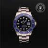 Rolex Certified Pre-Owned Submariner Date in Oyster, 41 mm, 18k white gold 126619LB watch available at Long's Jewelers.