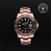 Rolex Certified Pre-Owned GMT-Master II in Oyster, 40 mm, 18K Rose Gold 126715CHNR watch available at Long's Jewelers.