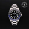 Rolex Certified Pre-Owned GMT Master II in Oyster, 40 mm, Stainless Steel 126710BLNR watch available at Long's Jewelers.