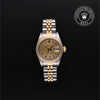 Rolex Certified Pre-Owned Lady-Datejust in 26 mm, Stainless Steel and yellow gold 69173 watch available at Long's Jewelers.