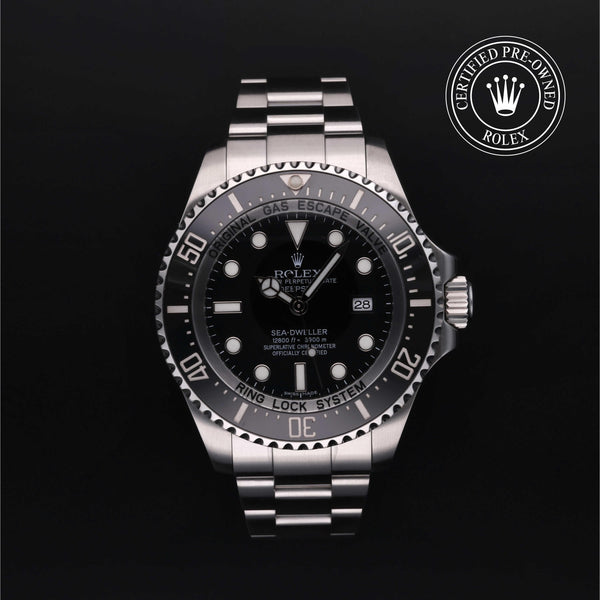 Rolex Certified Pre-Owned Sea-Dweller Oyster, 44 mm, Stainless Steel 116660 watch available at Long's Jewelers.