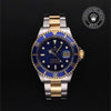 Rolex Certified Pre-Owned Submariner Date in Oyster, 40 mm, Stainless Steel and yellow gold 16613 watch available at Long's Jewelers.