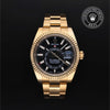 Rolex Certified Pre-Owned Sky-Dweller in Oyster, 42 mm, 18k yellow gold 326938 watch available at Long's Jewelers.