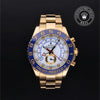 Rolex Certified Pre-Owned Yacht-Master II in Oyster, 44 mm, 18k yellow gold 116688 watch available at Long's Jewelers.