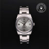 Rolex Certified Pre-Owned Oyster Perpetual in Oyster, 34 mm, Stainless Steel 114200 watch available at Long's Jewelers.