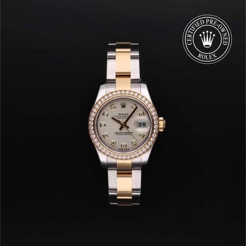 Rolex Certified Pre-Owned Lady-Datejust in 26 mm, Stainless Steel and yellow gold 179383