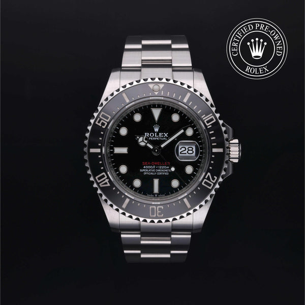 Rolex Certified Pre-Owned Sea-Dweller Oyster, 43 mm, Stainless Steel 126600 watch available at Long's Jewelers.
