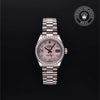 Rolex Certified Pre-Owned Lady-Datejust in 28 mm, 18k white gold 279139RBR watch available at Long's Jewelers.