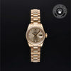 Rolex Certified Pre-Owned Lady-Datejust in 26 mm, 18k yellow gold 179178 watch available at Long's Jewelers.