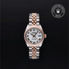 Rolex Certified Pre-Owned Lady-Datejust in 28 mm, Stainless Steel and rose gold 279171 watch available at Long's Jewelers.