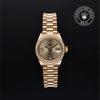 Rolex Certified Pre-Owned Lady-Datejust in 28 mm, 18k yellow gold 279138RBR watch available at Long's Jewelers.