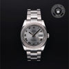 Rolex Certified Pre-Owned Datejust in Oyster, 36 mm, Stainless Steel and white gold 116234 watch available at Long's Jewelers.