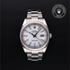 Rolex Certified Pre-Owned Datejust in Oyster, 41 mm, Stainless Steel and 18k white gold 126334 watch available at Long's Jewelers.
