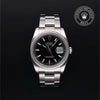 Rolex Certified Pre-Owned Datejust in Oyster, 36 mm, Stainless Steel and white gold 116234 watch available at Long's Jewelers.
