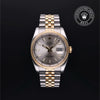 Rolex Certified Pre-Owned Datejust in Jubilee, 36 mm, Stainless Steel and yellow gold 116233 watch available at Long's Jewelers.