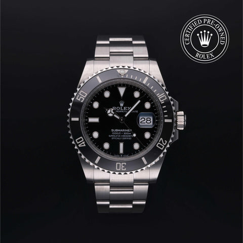 Rolex Certified Pre-Owned Submariner Date in Oyster, 41 mm, Stainless Steel 126610LN watch available at Long's Jewelers.