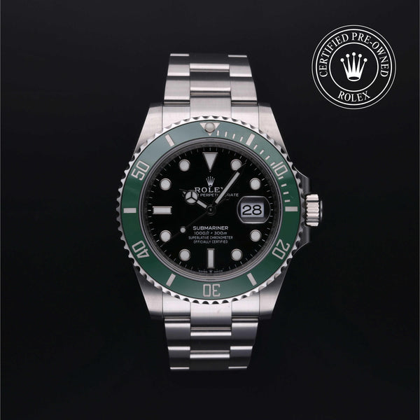Rolex Certified Pre-Owned Submariner Date in Oyster, 41 mm, Stainless Steel 126610LV watch available at Long's Jewelers.